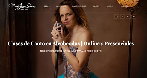 María Jimena Ledesma - Profesora de Técnica Vocal