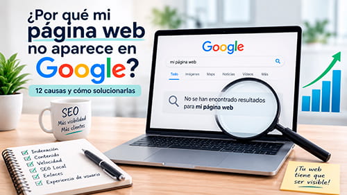 Cuanta tarda google en mostrar una web